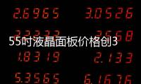 55吋液晶面板價格創(chuàng)3年來歷史新高 Q2還會持續(xù)漲