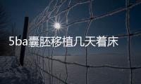 5ba囊胚移植幾天著床可測分情況，9天肚子不舒服還有希望