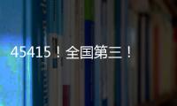 45415！全國第三！