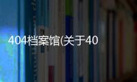 404檔案館(關于404檔案館簡述)