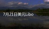 7月21日美元Libor情況一覽