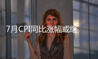 7月CPI同比漲幅或繼續擴大