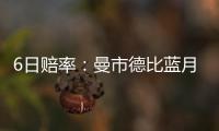 6日賠率：曼市德比藍月亮客勝 巴薩迎哈維取小勝