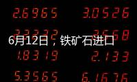 6月12日，鐵礦石進口利潤漲跌互現