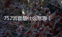 752諧音是什么意思（7526諧音什么意思）
