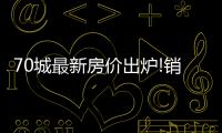 70城最新房價出爐!銷售價格環比降幅整體收窄