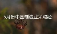 5月份中國(guó)制造業(yè)采購(gòu)經(jīng)理指數(shù)上升至49.6%