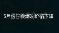 5月份寧夏煤炭價格下降