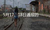 5月17、18日通報的吉林市本地確診病例行程軌跡