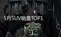 5月SUV銷量TOP10：自主搶下前三名