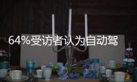 64%受訪者認為自動駕駛車輛仍需人把控