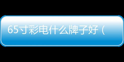 65寸彩電什么牌子好（彩電什么牌子好）