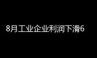 8月工業(yè)企業(yè)利潤下滑6.2%