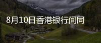 8月10日香港銀行間同業(yè)拆借利率(Hibor)