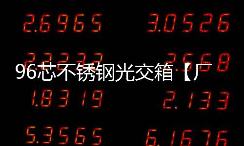 96芯不銹鋼光交箱【廠家】