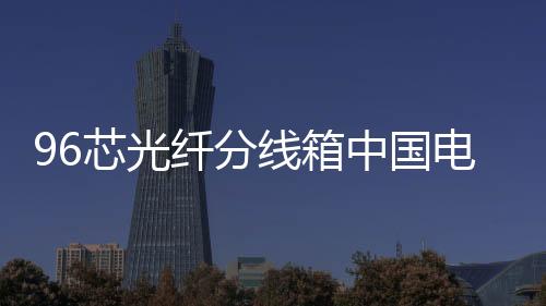 96芯光纖分線箱中國電信