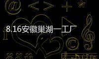 8.16安徽巢湖一工廠大火事故(關于8.16安徽巢湖一工廠大火事故簡述)