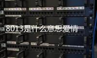 8013是什么意思愛情數(shù)字（8013是什么愛情意思）
