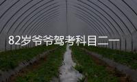 82歲爺爺駕考科目二一把過