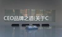 CEO品牌之道(關于CEO品牌之道簡述)