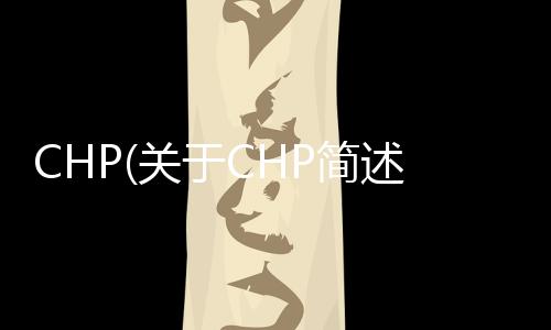 CHP(關于CHP簡述)