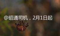 @昭通司機(jī)，2月1日起這些縣區(qū)將再啟用一批電子監(jiān)控設(shè)備