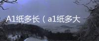 A1紙多長（a1紙多大）