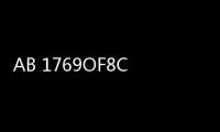 AB 1769OF8CA08技術介紹