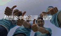 AI想象中的運河，四季如詩如畫，歲月悠長