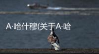 A·哈什穆(關于A·哈什穆簡述)