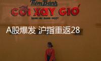 A股爆發 滬指重返2800點