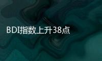 BDI指數上升38點 報1273點