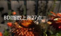 BDI指數上漲27點 報1052點