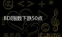 BDI指數下跌50點 報1395點 四種船型運價齊降