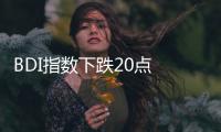 BDI指數(shù)下跌20點 報1003點