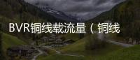 BVR銅線載流量（銅線載流量）
