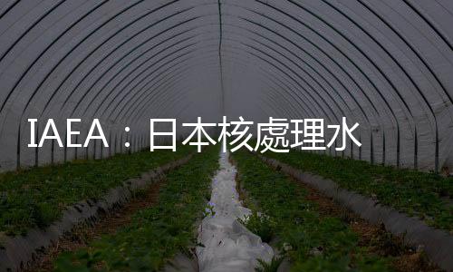 IAEA：日本核處理水入海符標準，未來將駐廠監(jiān)測