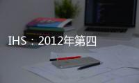 IHS：2012年第四季度光伏組件出貨量猛增