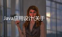 Java應用設計(關于Java應用設計簡述)