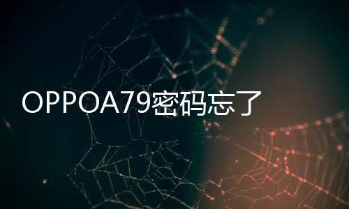 OPPOA79密碼忘了怎么開鎖？線刷寶解鎖教程