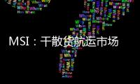 MSI：干散貨航運(yùn)市場(chǎng)在2021年看起來(lái)是樂(lè)觀的