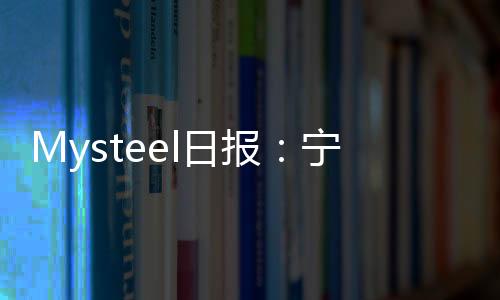 Mysteel日報：寧夏再出控耗消息硅錳市場觀望濃厚