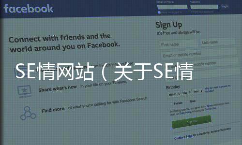 SE情網站（關于SE情網站的基本情況說明介紹）