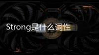 Strong是什么詞性（strong的詞性是什么）