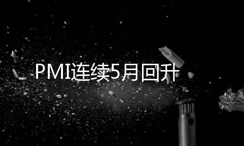 PMI連續(xù)5月回升
