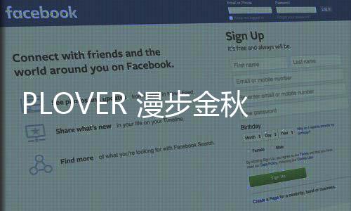 PLOVER 漫步金秋的落葉 愜意享受早秋的明媚美好