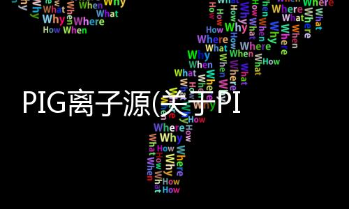 PIG離子源(關于PIG離子源簡述)