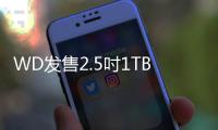 WD發售2.5吋1TB硬碟厚度為12.5mm