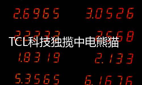 TCL科技獨攬中電熊貓三條產線，較好快6月底公布,行業(yè)標準