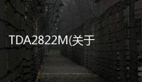 TDA2822M(關(guān)于TDA2822M簡述)